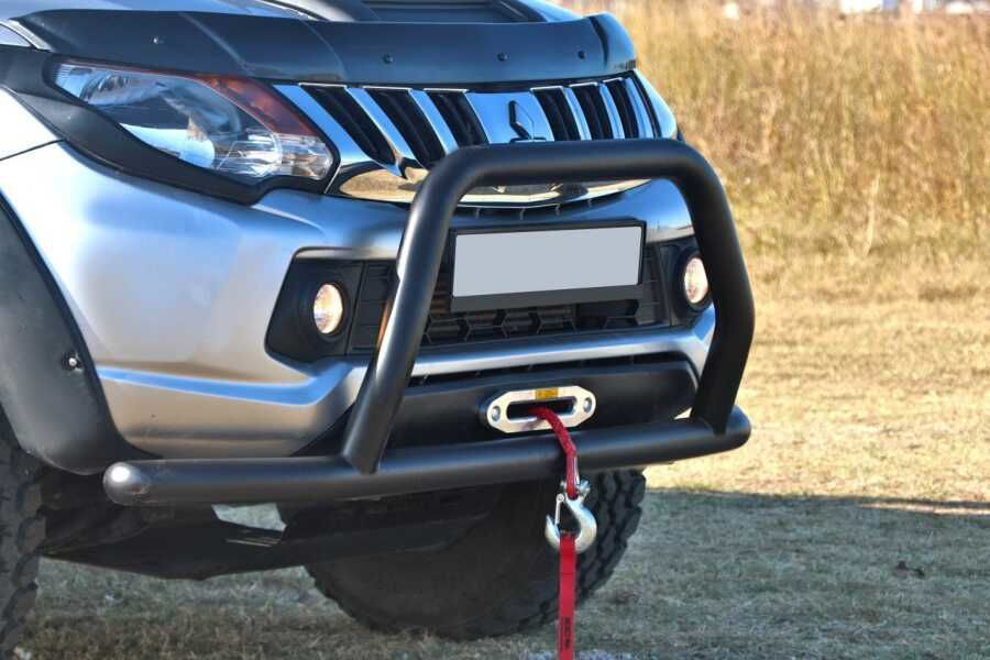 Mitsubishi L200 Uyumlu Ön Tampon Koruma Demiri Siyah 2007-2021 Ps Mitsubishi L200 Uyumlu Ön Tampon Koruma Demiri Siyah 2007-2021 Ps