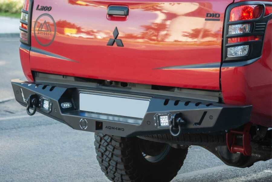 Mitsubishi L200 Uyumlu Off Road Arka Tampon Koruma 2007-2021 Aqm- Mitsubishi L200 Uyumlu Off Road Arka Tampon Koruma 2007-2021 Aqm-
