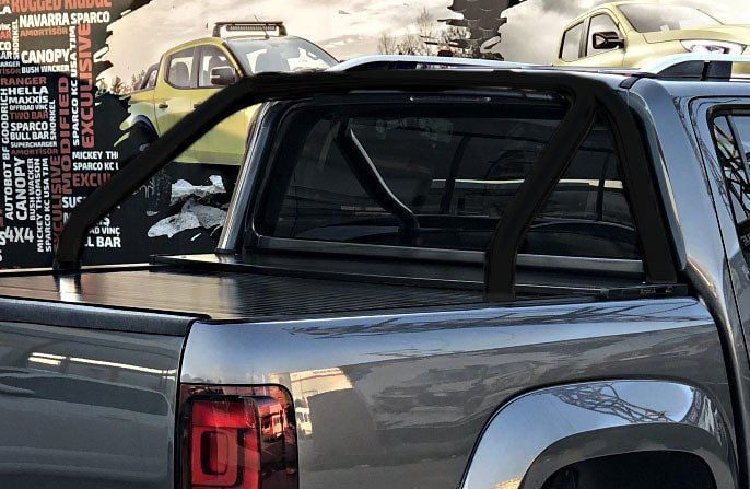 Mitsubishi L200 Roll Bar Sandplus Black 2007+ / 2020+ Prb04