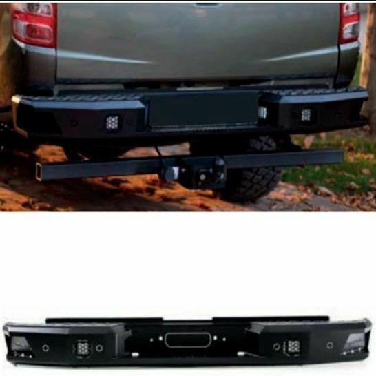 Mitsubishi L200 Uyumlu Arka Tampon Koruma Demiri 2007+ / 2020+ Aq