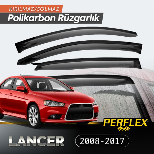 Mitsubishi Lancer 2008-2017 Cam Rüzgarlığı V2 Düz Mitsubishi Lancer 2008-2017 Cam Rüzgarlığı V2 Düz