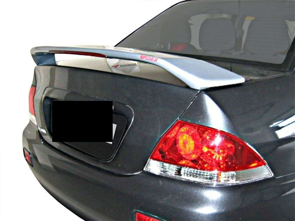 Mitsubishi Lancer Uyumlu Spoiler Bagaj Yüksek (Işıklı) Fiber 2004