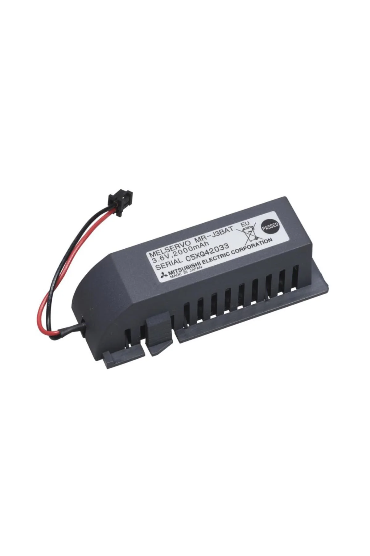 Mitsubishi MR-J3BAT 3.6V Pil Siyah Soketli Kasalı