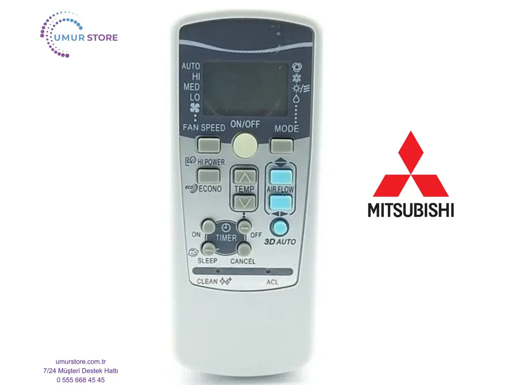 Mitsubishi MSZ-FD35VA Uyumlu Klima Kumandası Mitsubishi MSZ-FD35VA Uyumlu Klima Kumandası