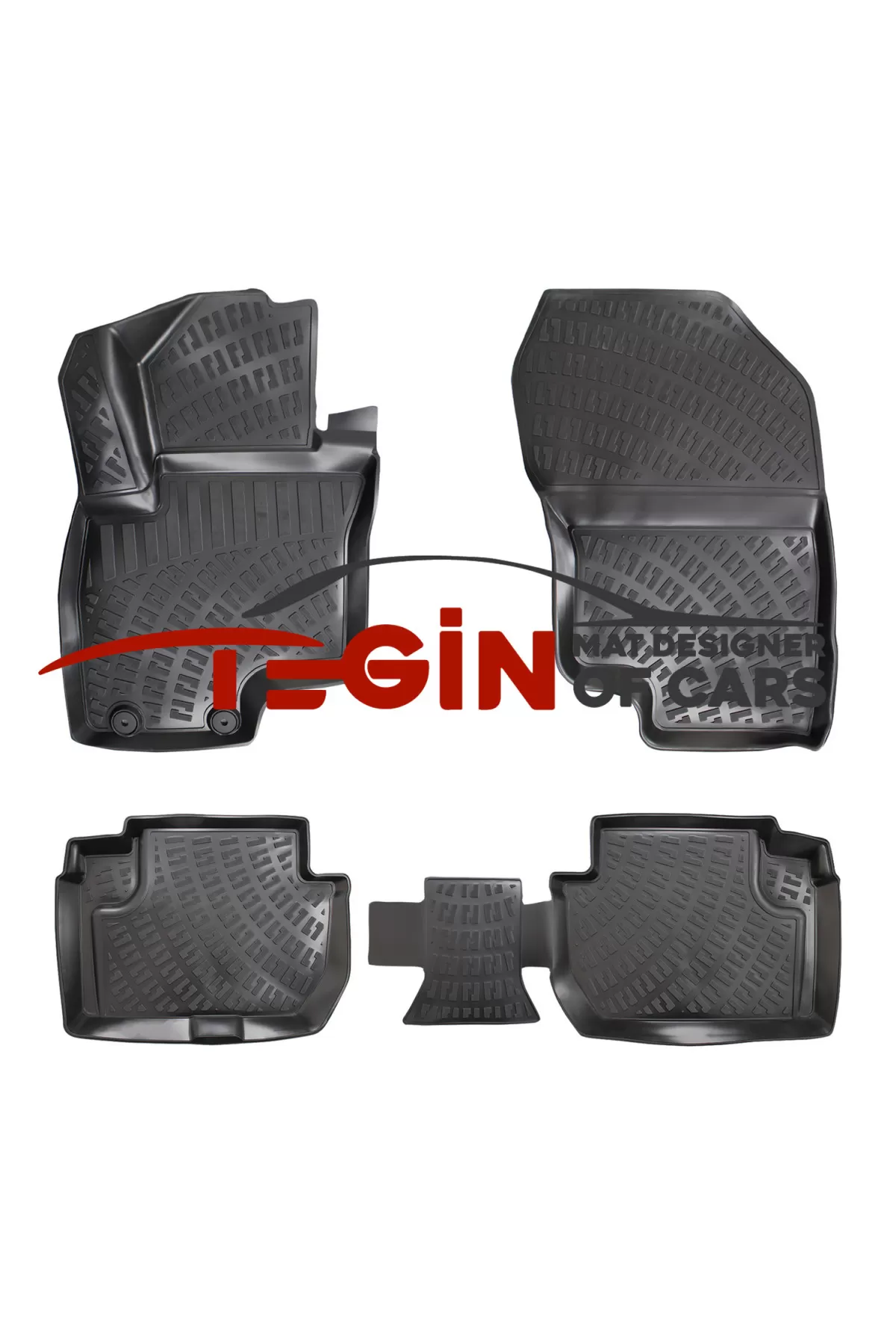 Mitsubishi Outlander Hybrit 3D Havuzlu Paspas 2020 Siyah
