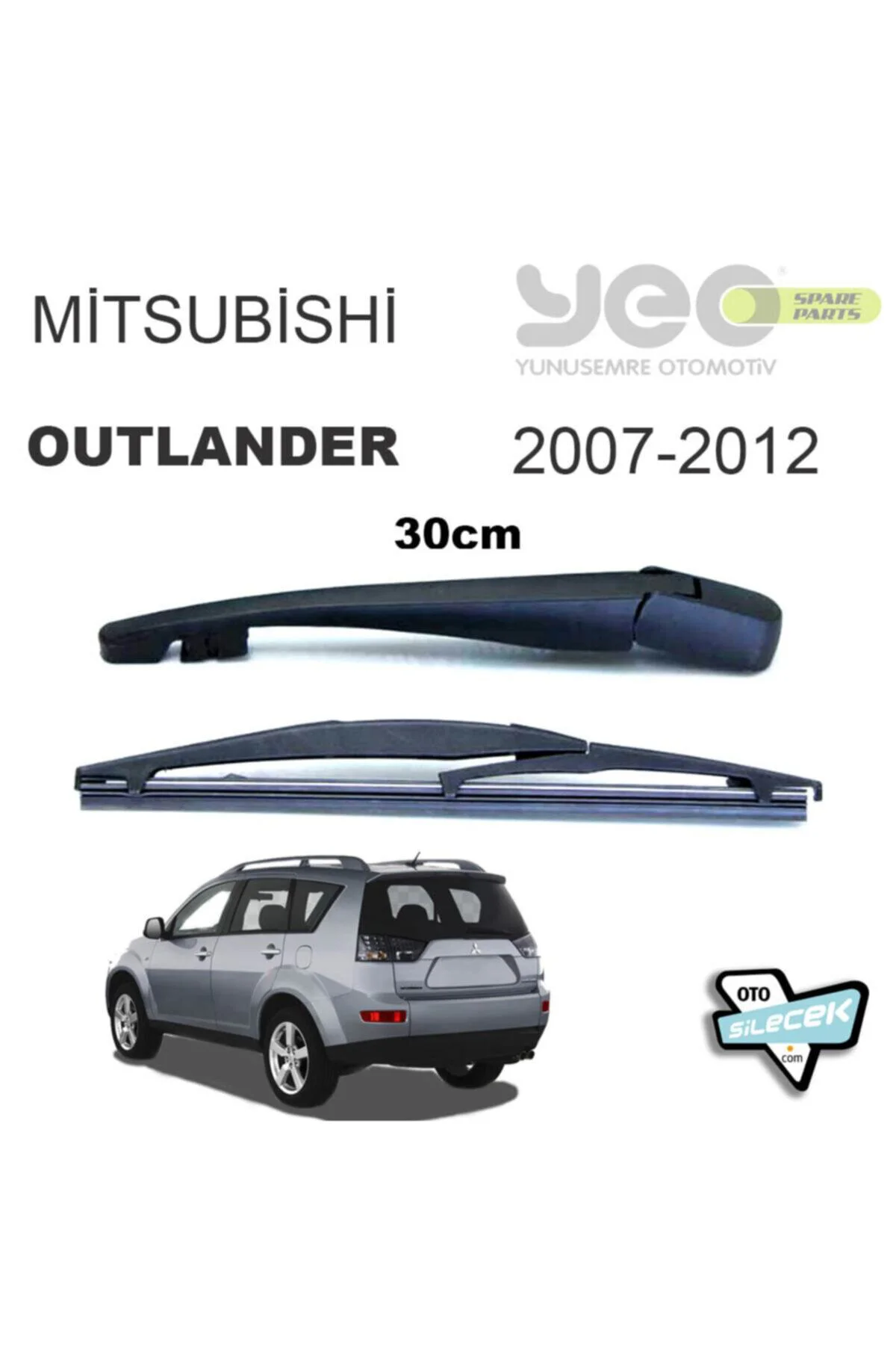 Mitsubishi Outlander Arka Silecek Kolu 2007-2012