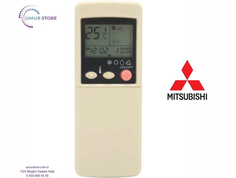 Mitsubishi RKN502A500A Uyumlu Klima Kumandası Mitsubishi RKN502A500A Uyumlu Klima Kumandası