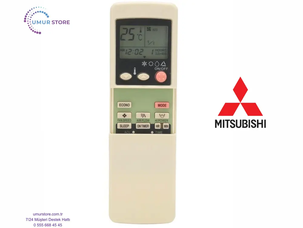 Mitsubishi RKN502A500A Uyumlu Klima Kumandası Mitsubishi RKN502A500A Uyumlu Klima Kumandası