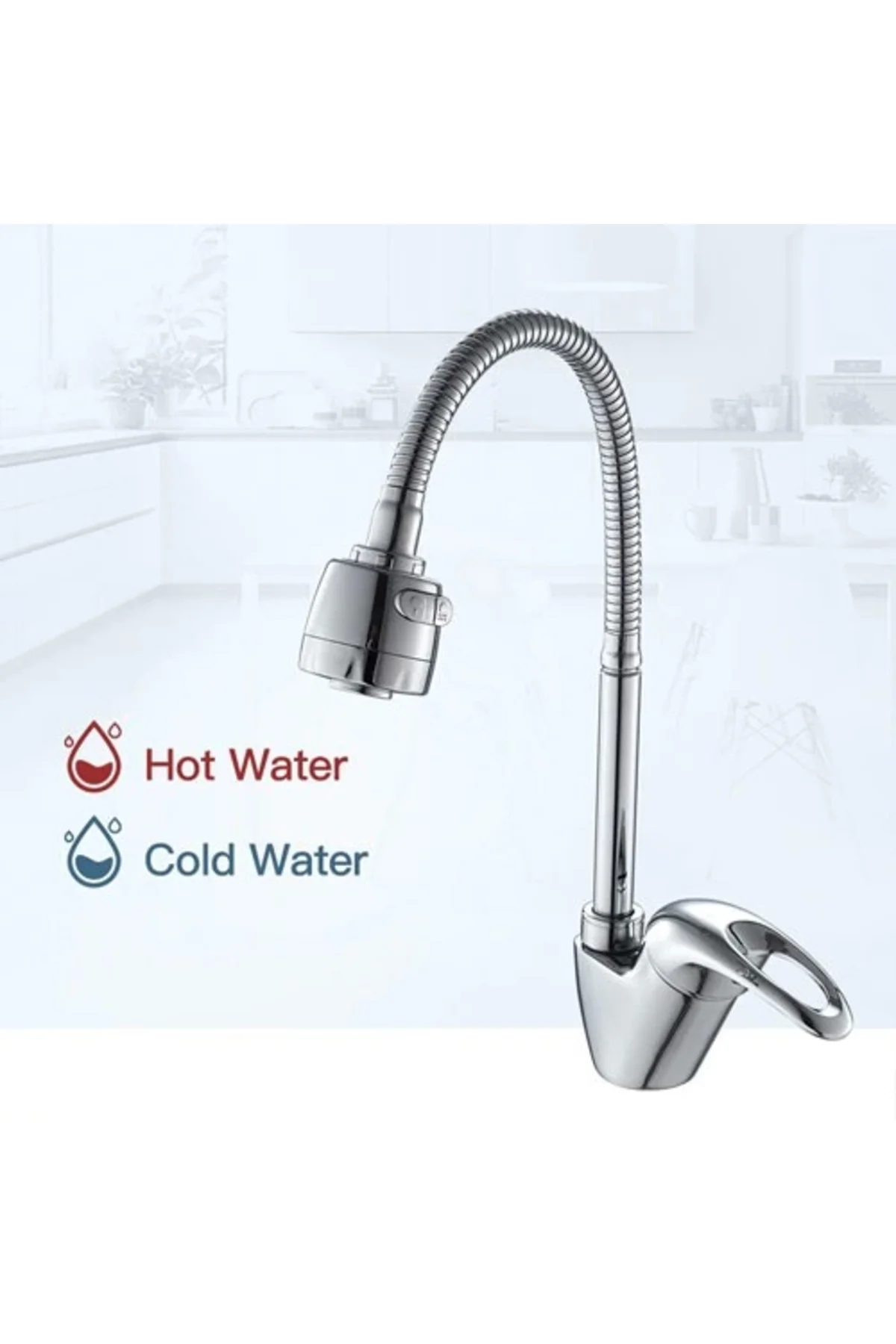 Mix Kuğu Mutfak Evye Batarya Oynar Başlıklı ( Lisinya )