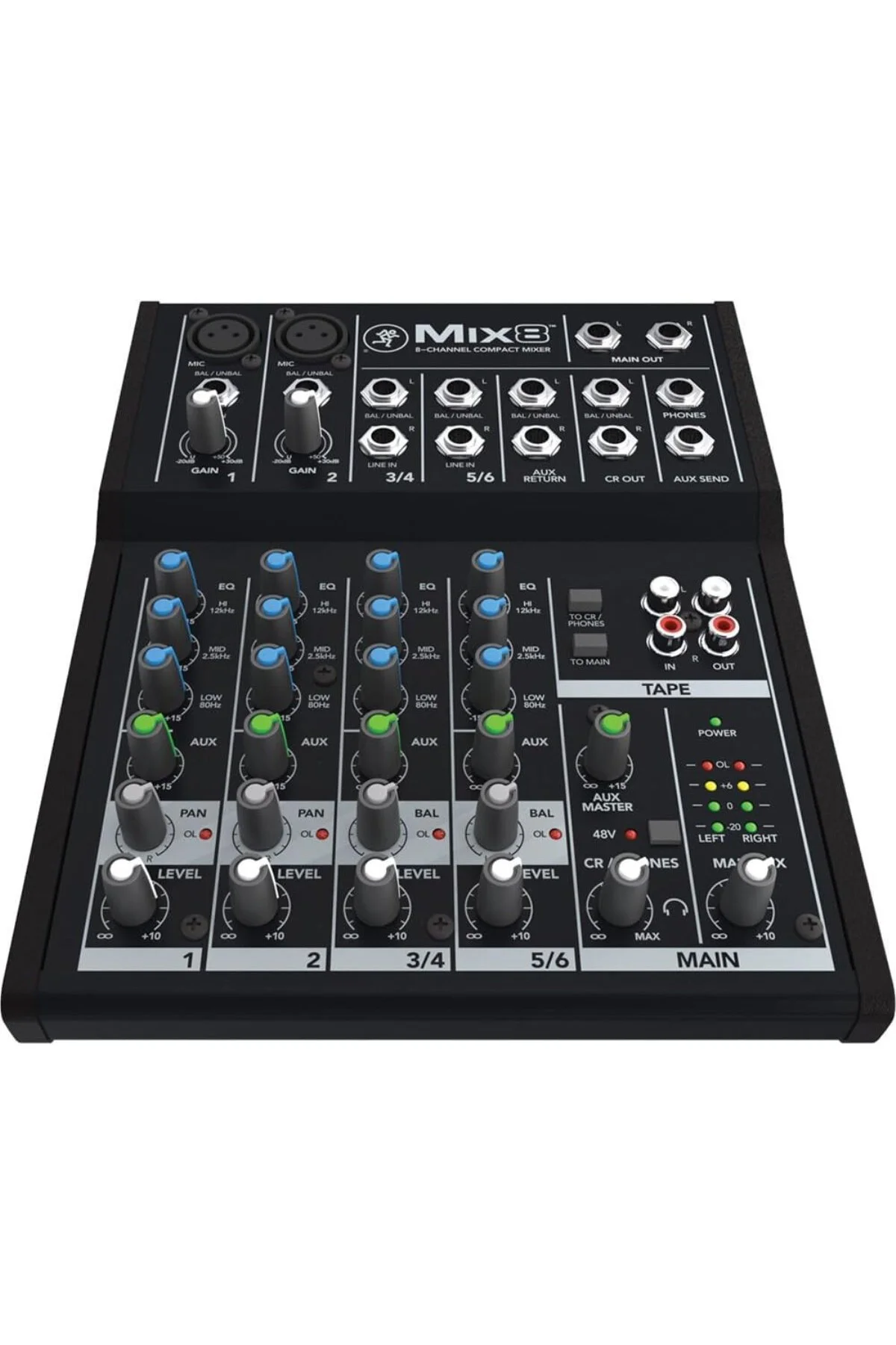 Mix8 8 Kanal Deck Mikser