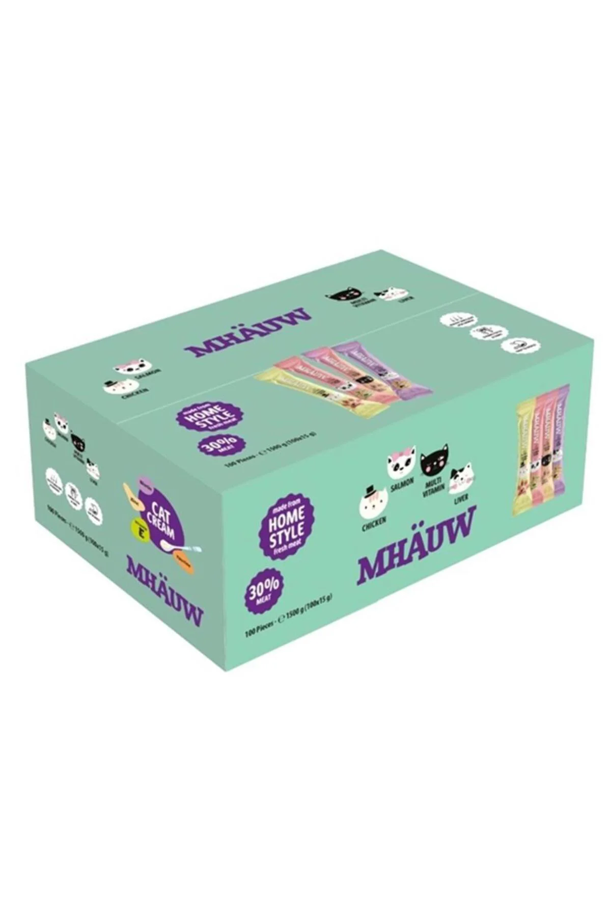 Mixed All Karışık Krema Kedi Ödülü (Kutulu) 15 Gr X 100 Adet Skt:06/2027