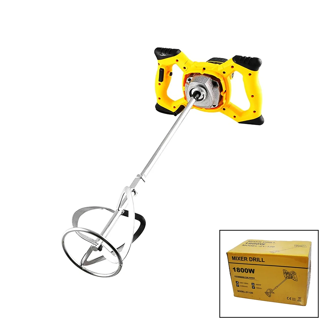 Mıxer Drıll Zy-120 Harç - Boya Karıştırıcı Mikser Matkap 120mm - 1800w Bx40 Fiyatı, Yorumları ve Özellikleri