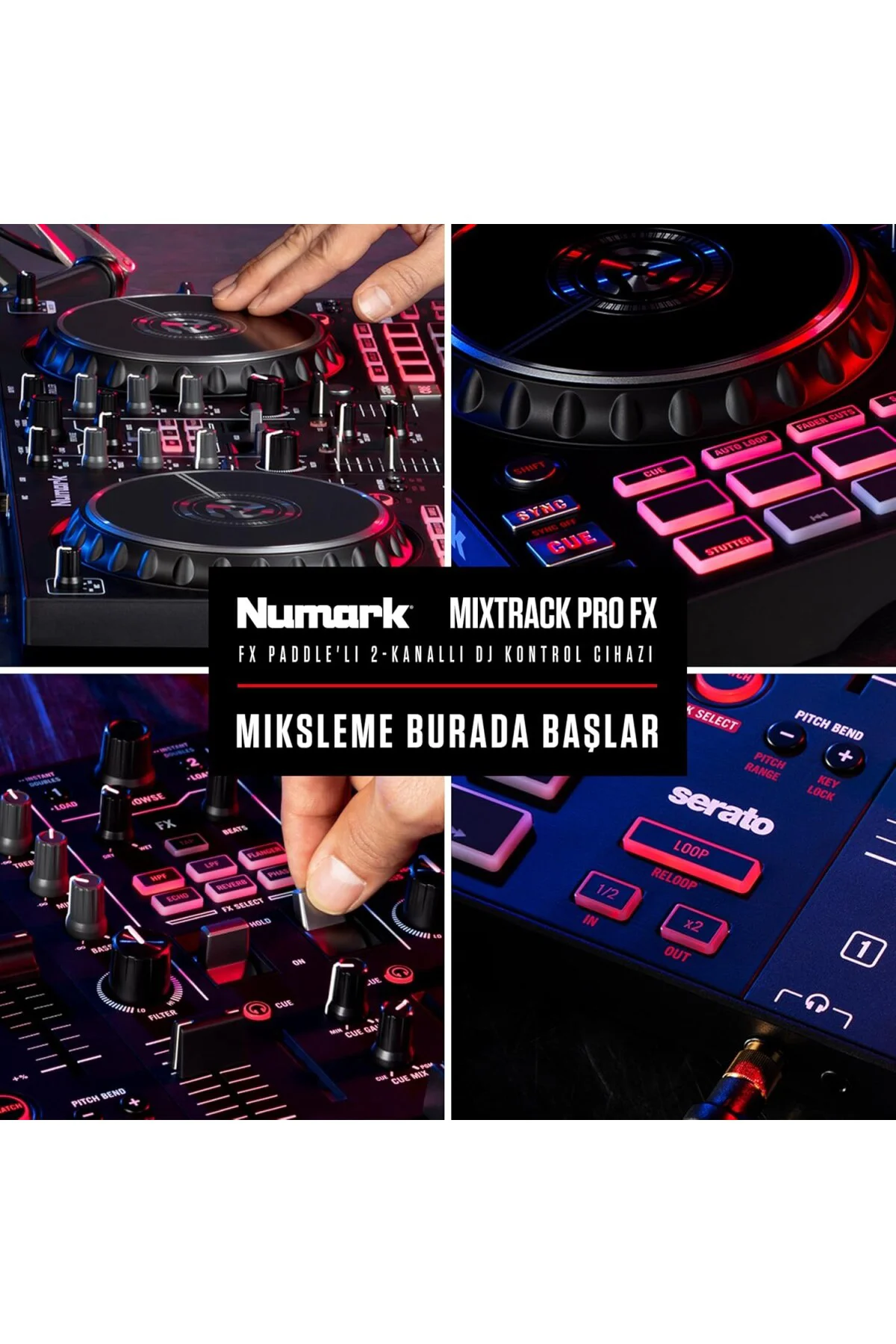 Mixtrack Pro FX 2 Deck DJ Controller Mixtrack Pro FX 2 Deck DJ Controller