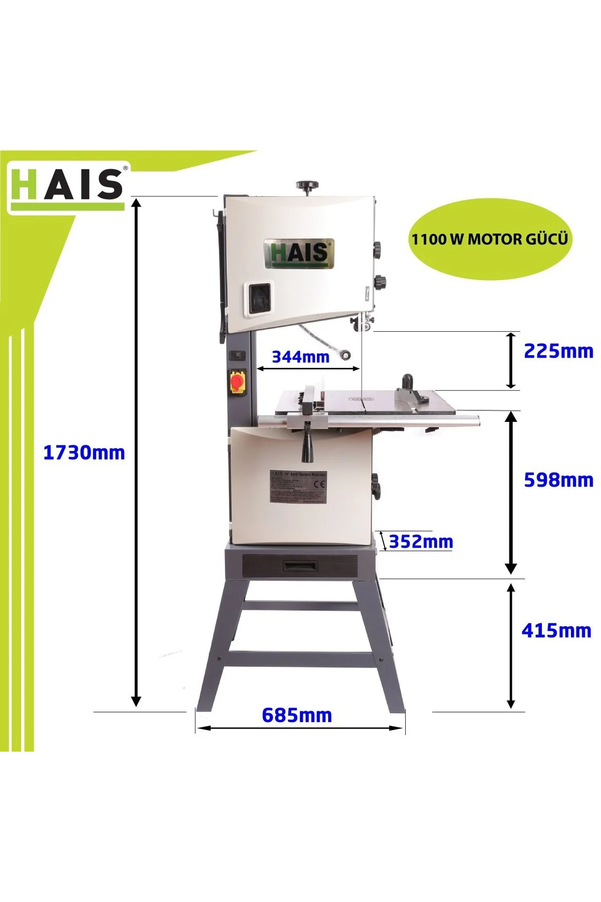 MJ14 Şerit Testere Makinası