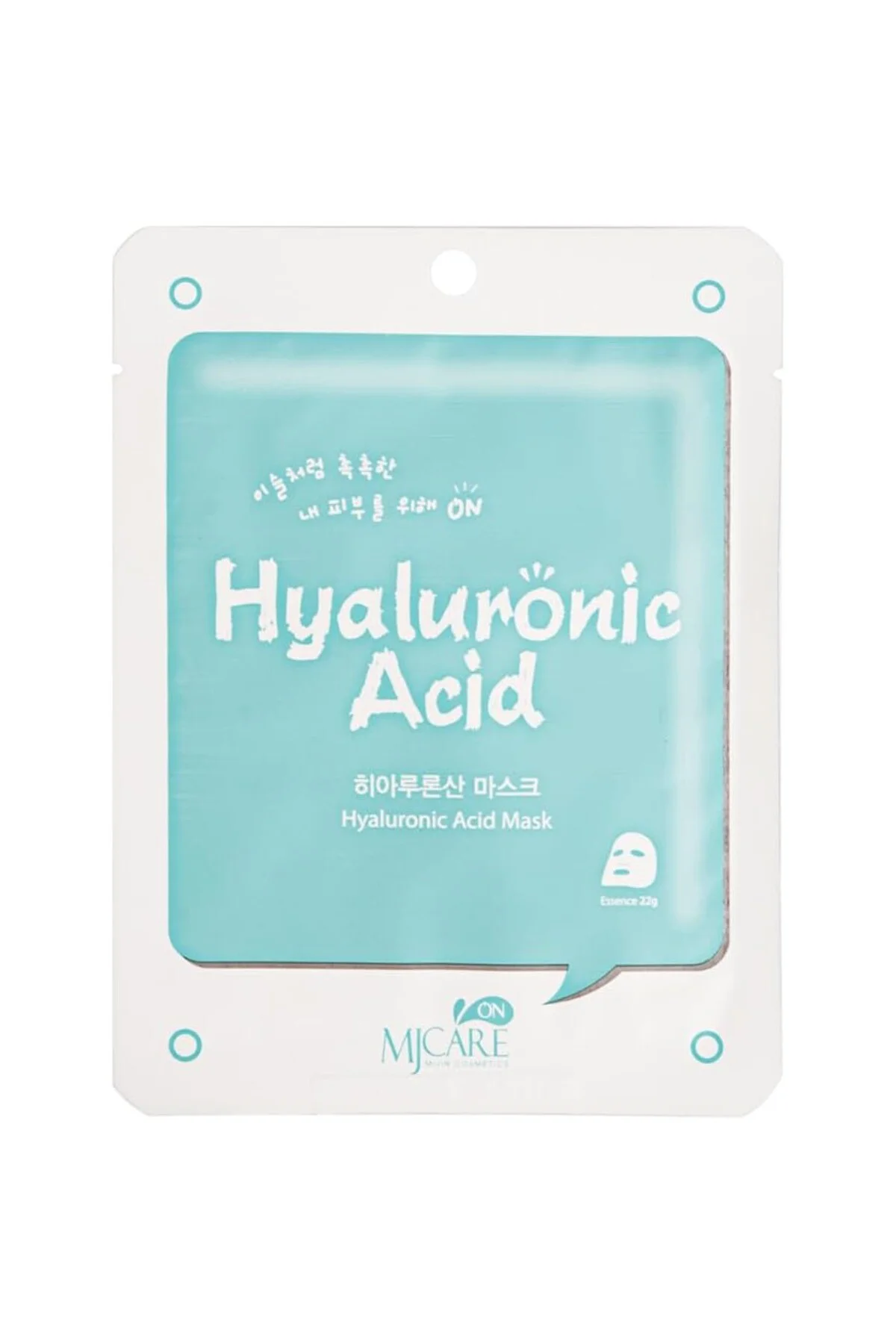 mjcare mijin cosmetics On Hyaluronic Acid Mask - Hyalüronik Asit Özlü Yüz Maskesi 5'li