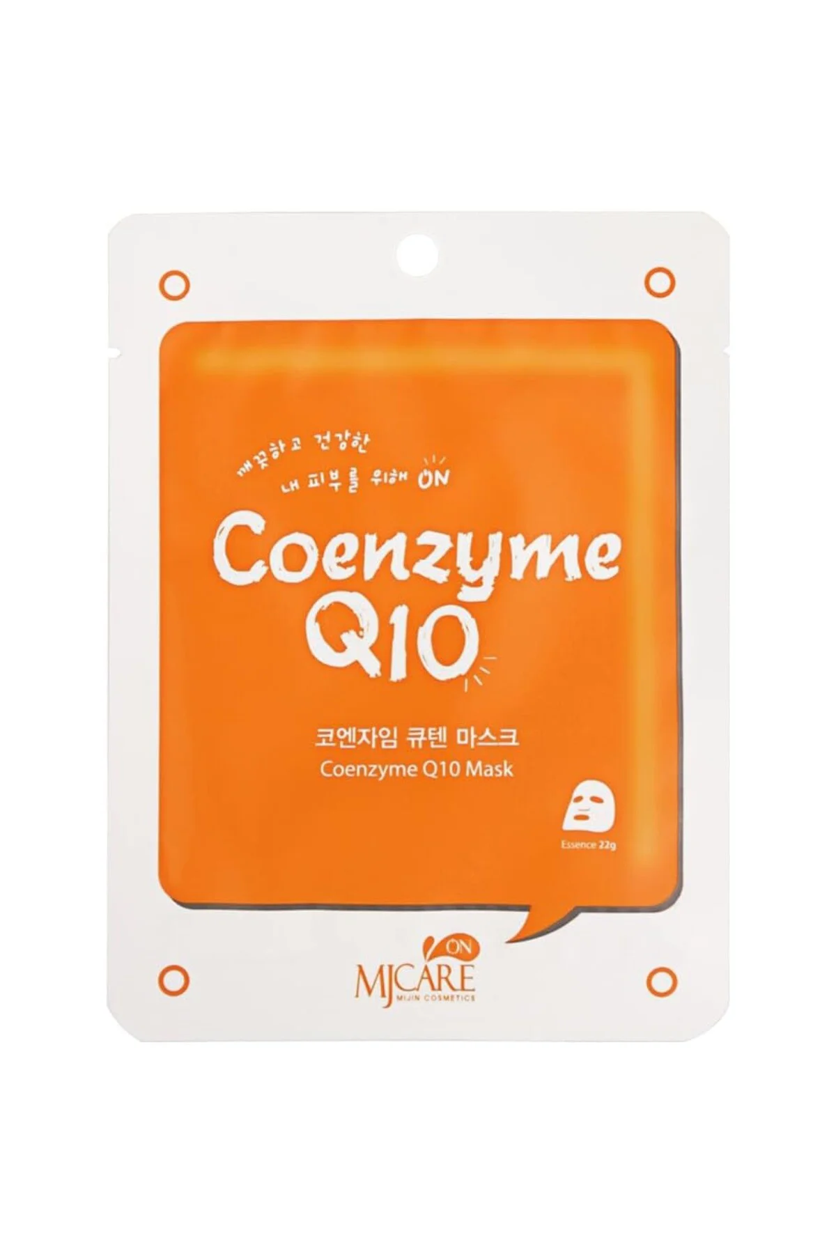 Mjcare On Coenzyme Mask - Koenzim Q10 İçeren Yüz Maskesi 10'lu