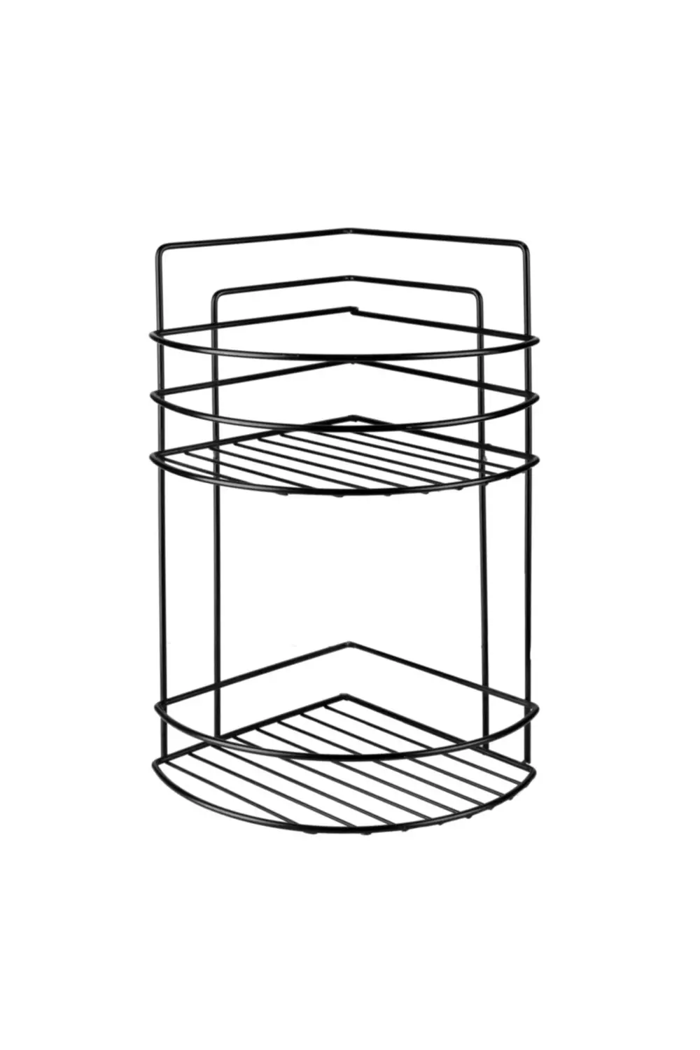 MK 2'Lİ BANYO KÖŞE ŞAMPUANLIK SİYAH