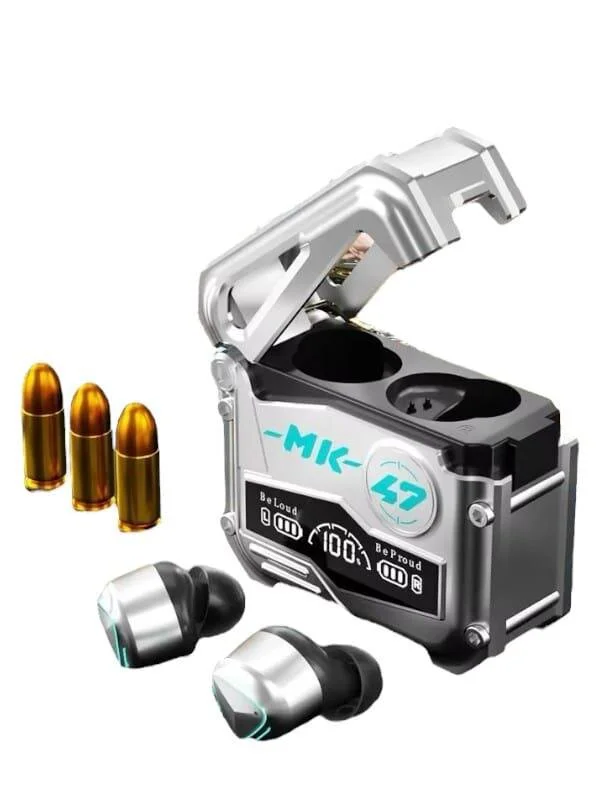 MK 47 Bluetooth Kulaklık - 3D Ses, Gürültü İptali ve 5 Saat Pil Ömrü
