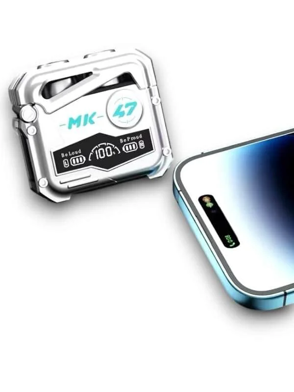 MK 47 Bluetooth Kulaklık - 3D Ses, Gürültü İptali ve 5 Saat Pil Ömrü