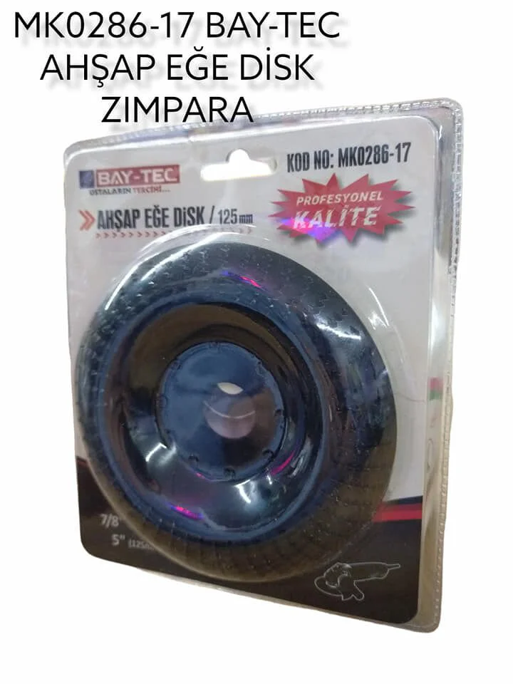 MK0286-17   Bay-Tec Ahşap Eğe Disk 125mm
