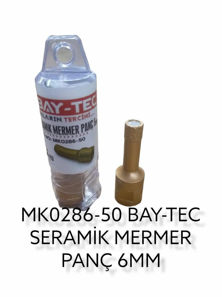 Mk0286-50   Bay-Tec M14 Uçlu Seramik Mermer Panç 6mm
