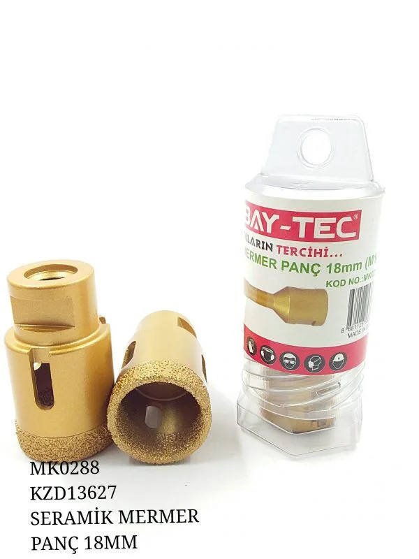 MK0286-51   Bay-Tec M14 Uçlu Seramik Mermer Panç 8mm