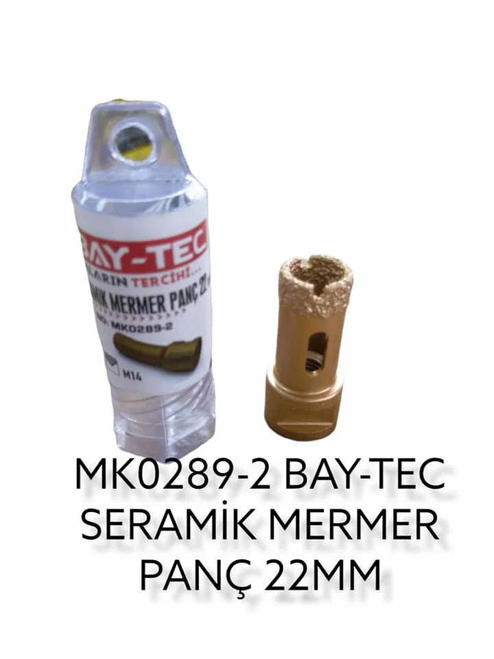 Mk0289-2   Bay-Tec M14 Uçlu Seramik Mermer Panç 22mm