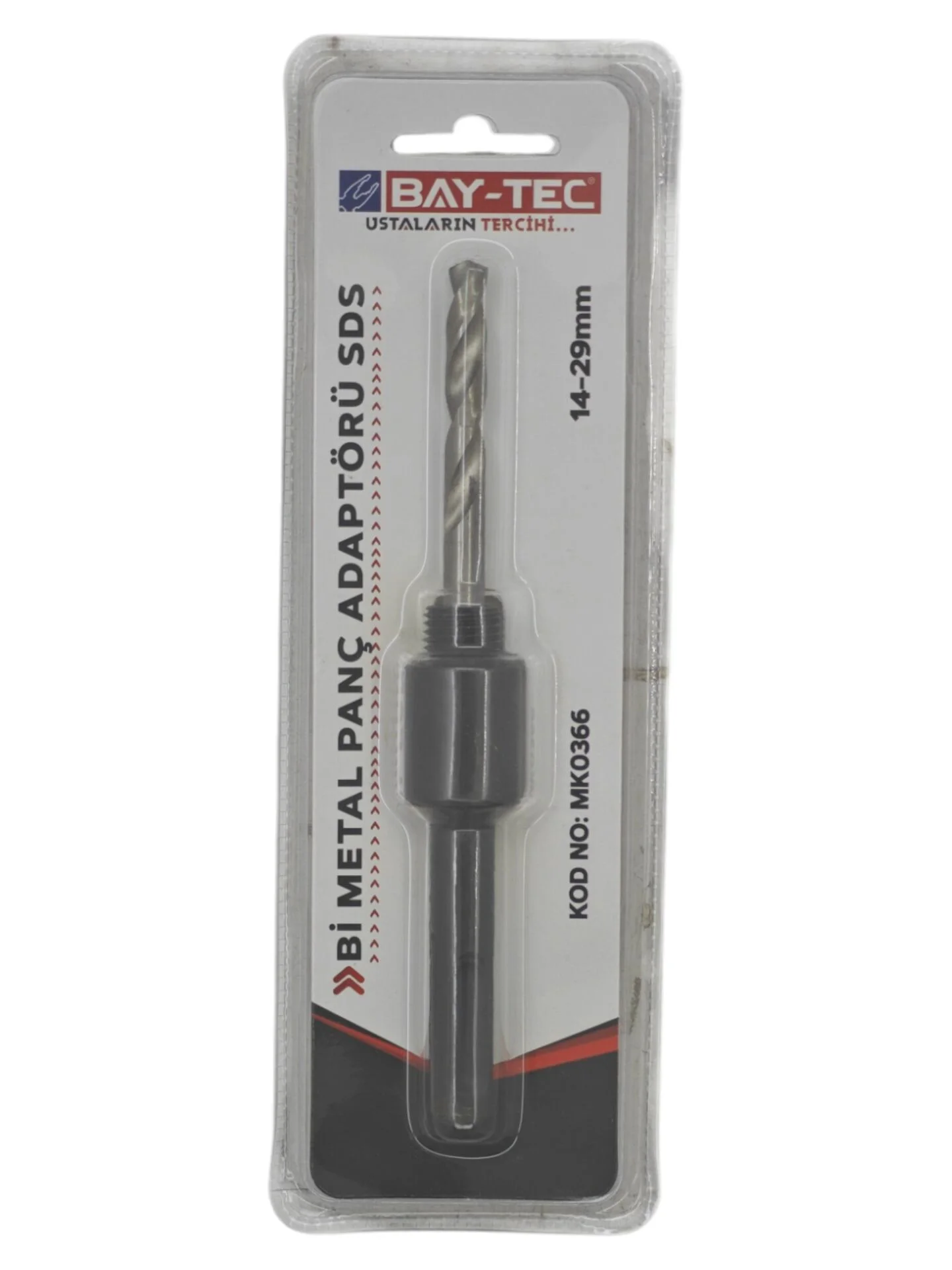 MK0366   Bay-Tec Bi Metal Panç Adaptörü 14-29mm - SDS