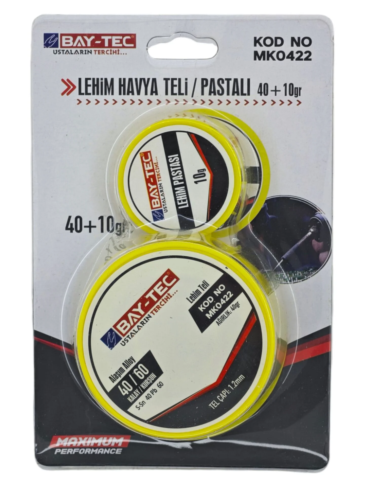 Mk0422   Bay-Tec Lehim Havya Teli - Pastalı