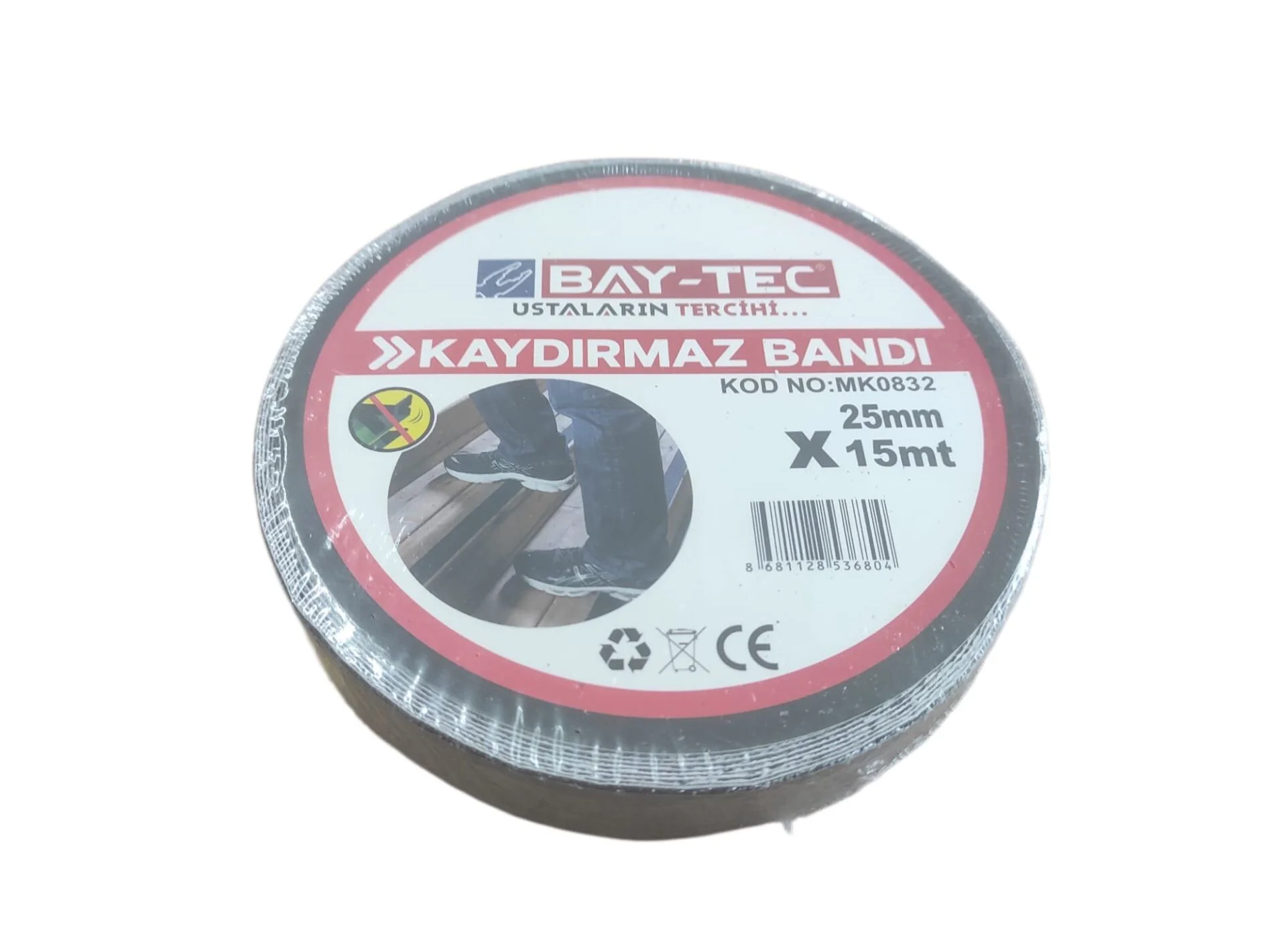MK0832   Bay-Tec Kaydırmaz Band 25mm*15m