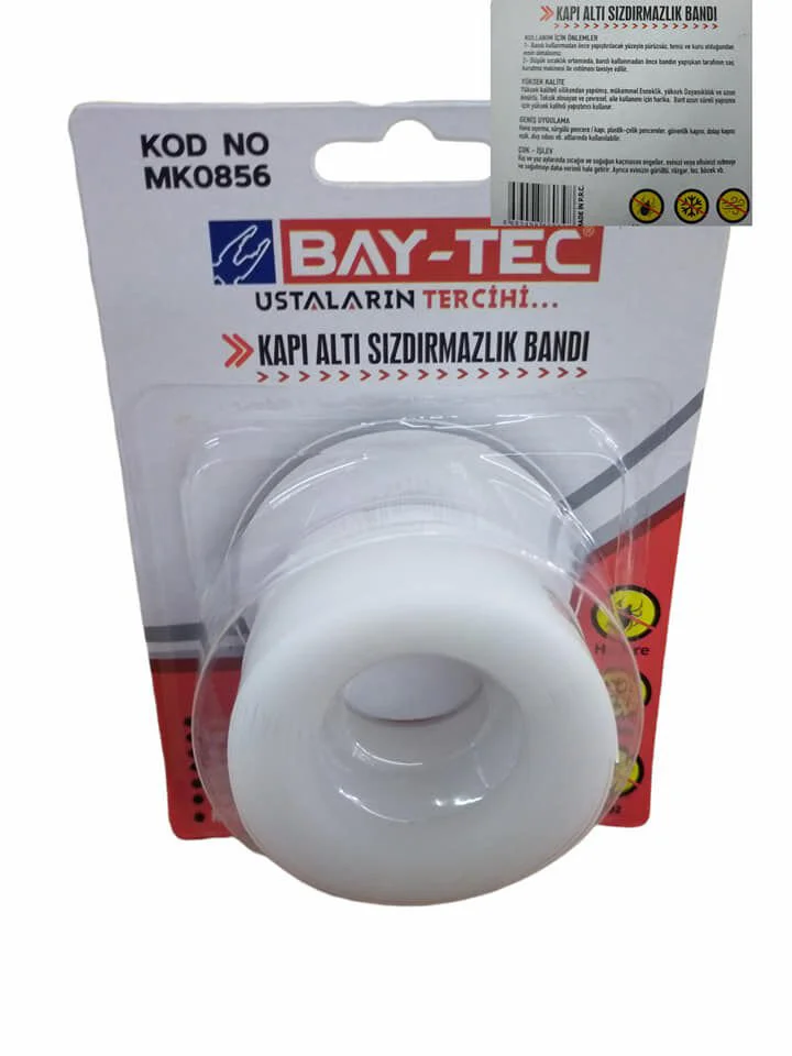Mk0856   Bay-Tec Kapı Altı Sızdırmazlık Bandı 4Cm*3M