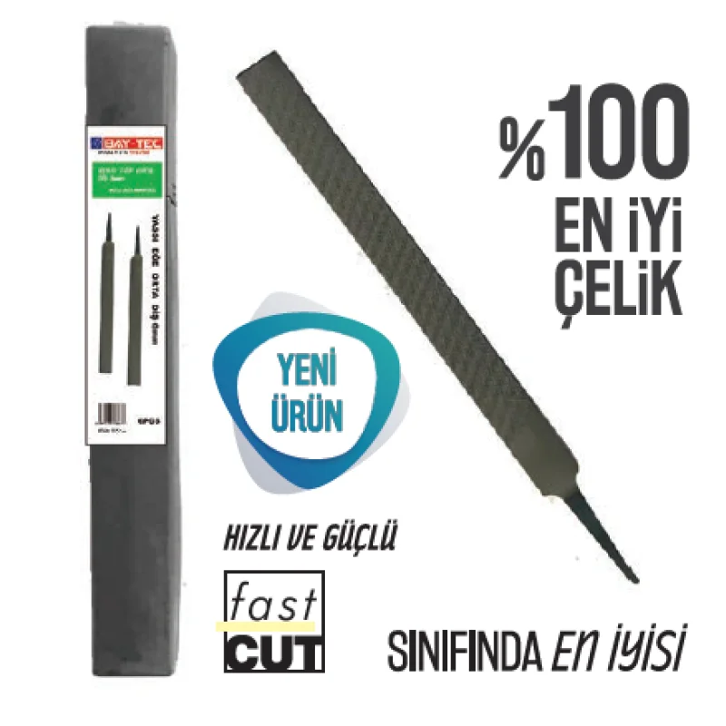 MK0920   Bay-Tec Yassı Eğe Orta Dış 6mm