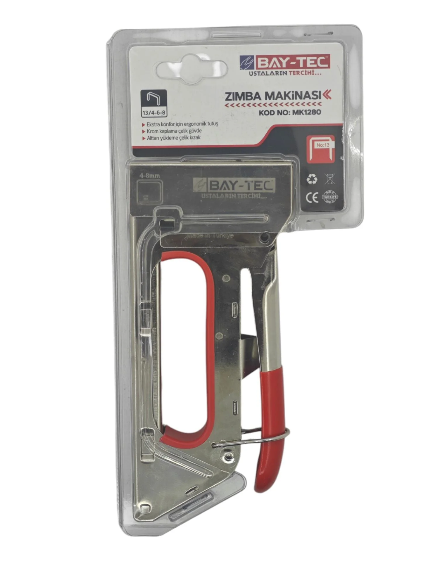 MK1280   Bay-Tec Zımba Makinesı 13/4-6-8mm