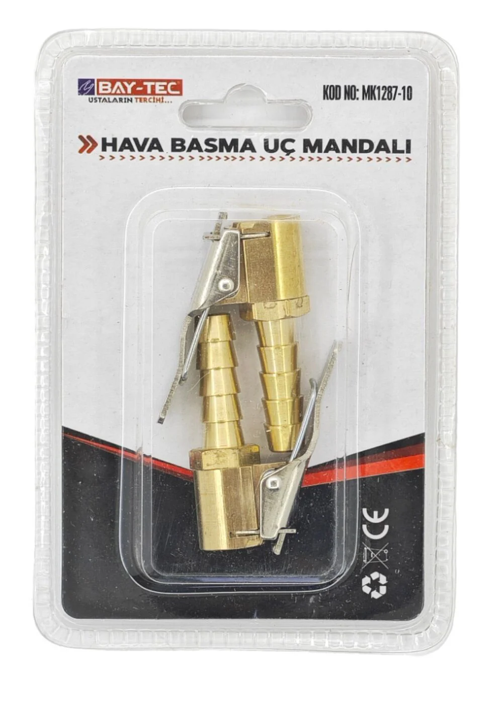 MK1287-10   Bay-Tec Hava Basma Uc Mandalı 2li 8mm