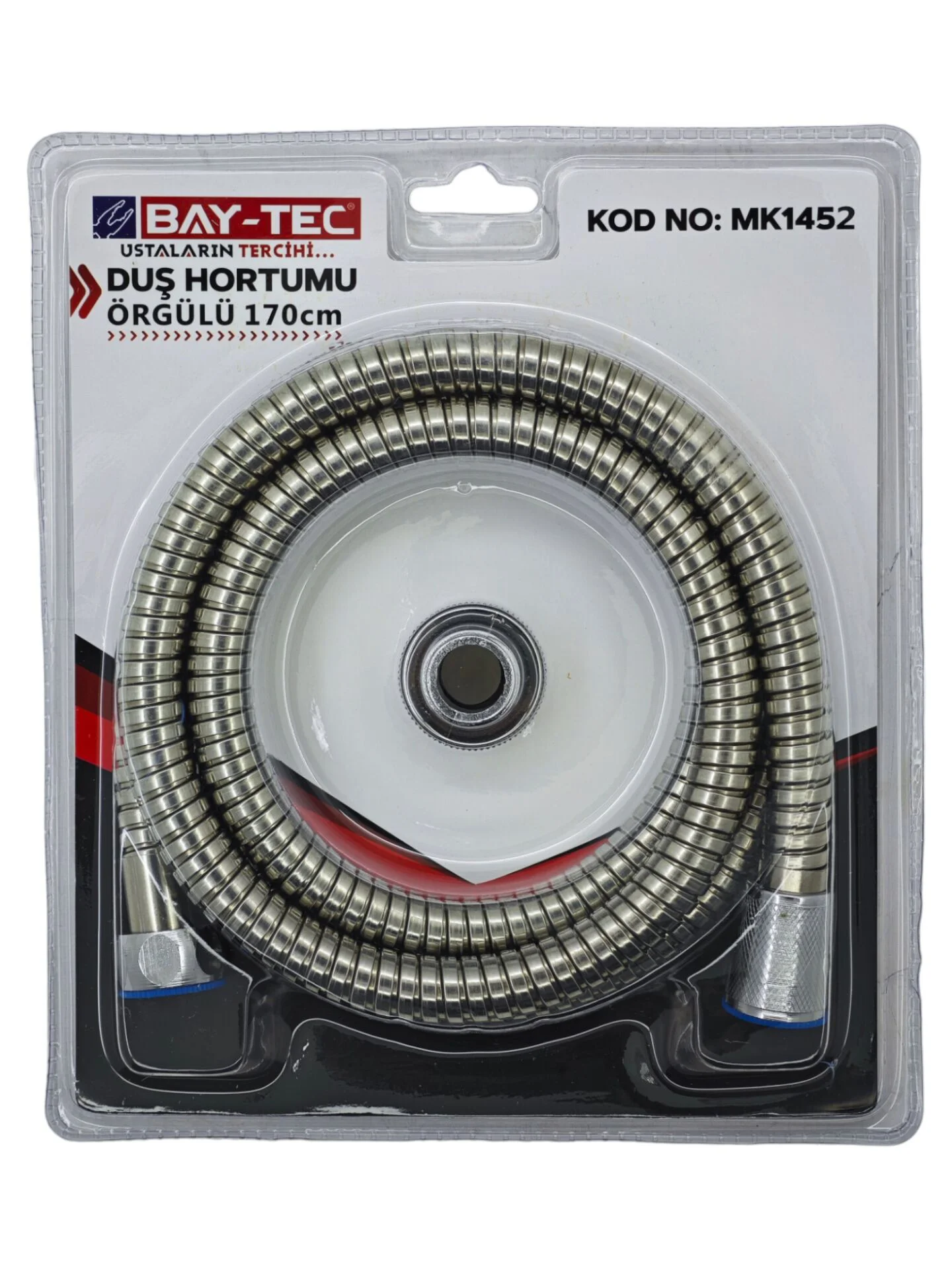 MK1452   Bay-Tec Örgülü Duş Hortumu 170cm Fiyatı, Yorumları ve Özellikleri