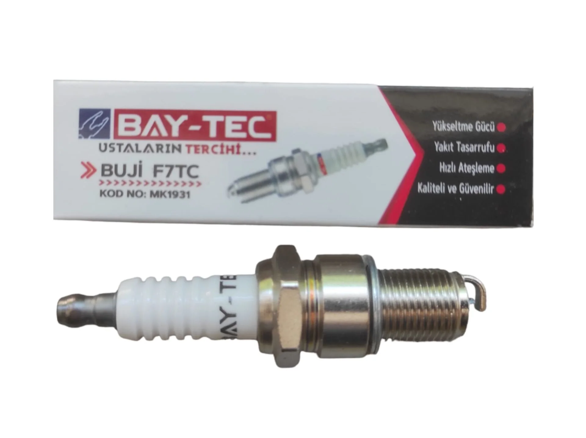 MK1931   Bay-Tec 2T F7TC Buji - Uzun Dip