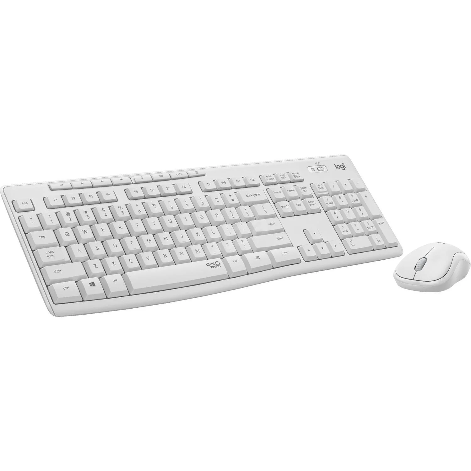 MK295 Q TR Sessiz Kablosuz Klavye Mouse Seti - Beyaz, USB Bağlantı, Türkçe Tuş Dili Fiyatı, Yorumları ve Özellikleri