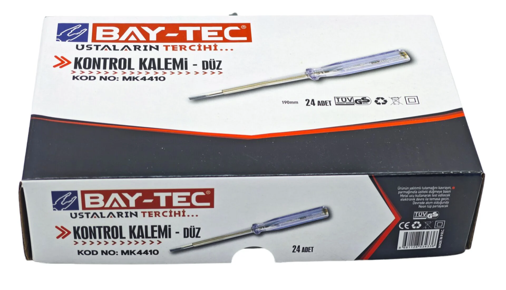 Mk4410   Bay-Tec Kontrol Kalemi - Düz