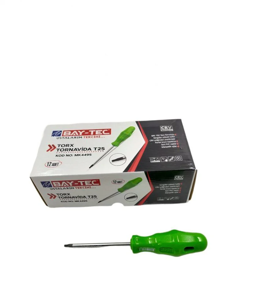 Mk4495   Bay-Tec Torx Tornavida T25 Fiyatı, Yorumları ve Özellikleri