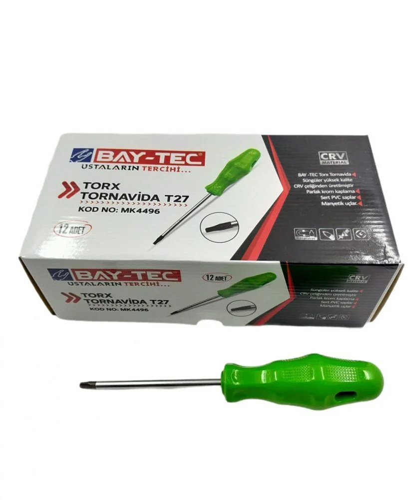 Mk4496   Bay-Tec Torx Tornavida T27 Fiyatı, Yorumları ve Özellikleri