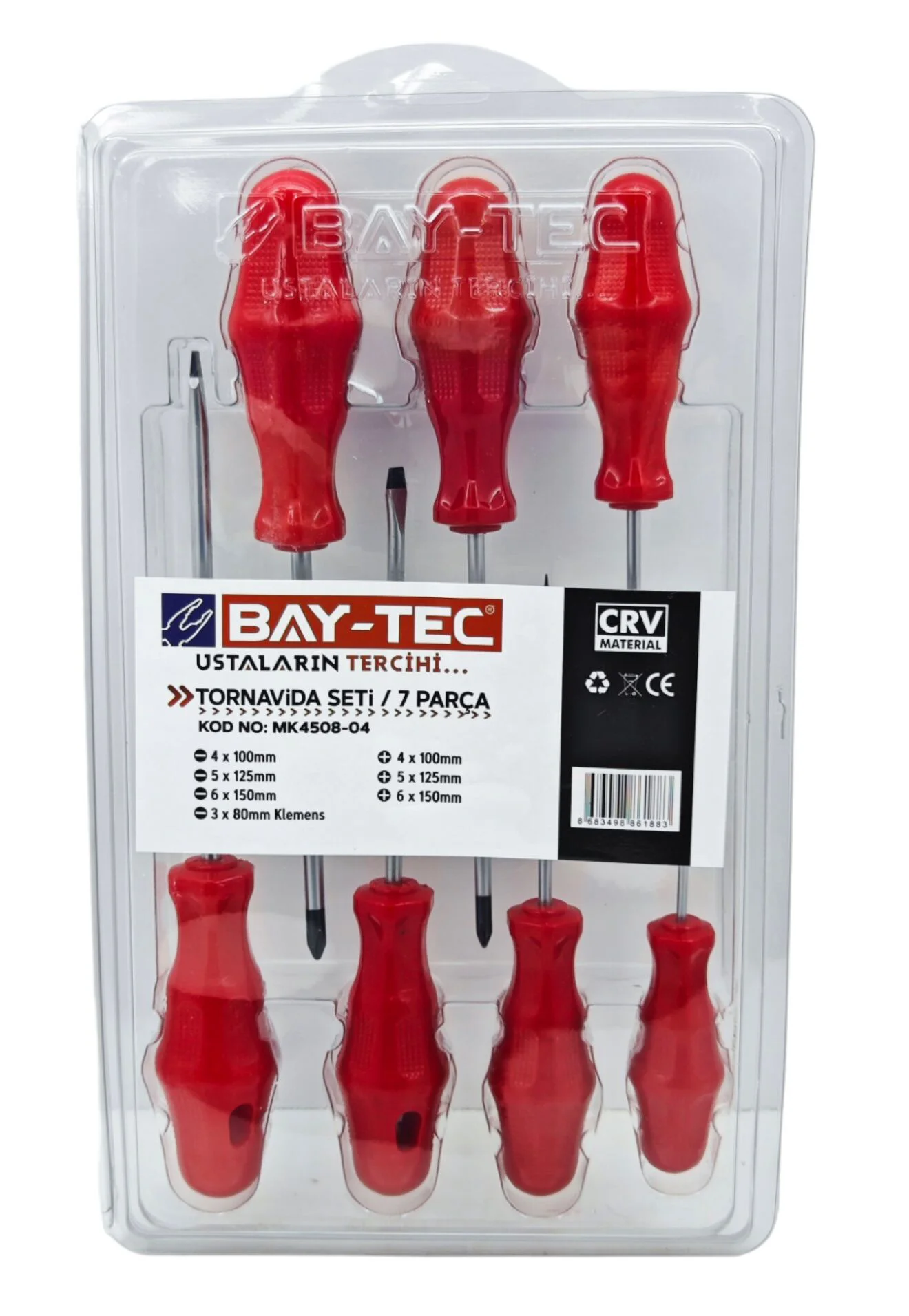 MK4508-04   Bay-Tec Tornavida Seti 7prç