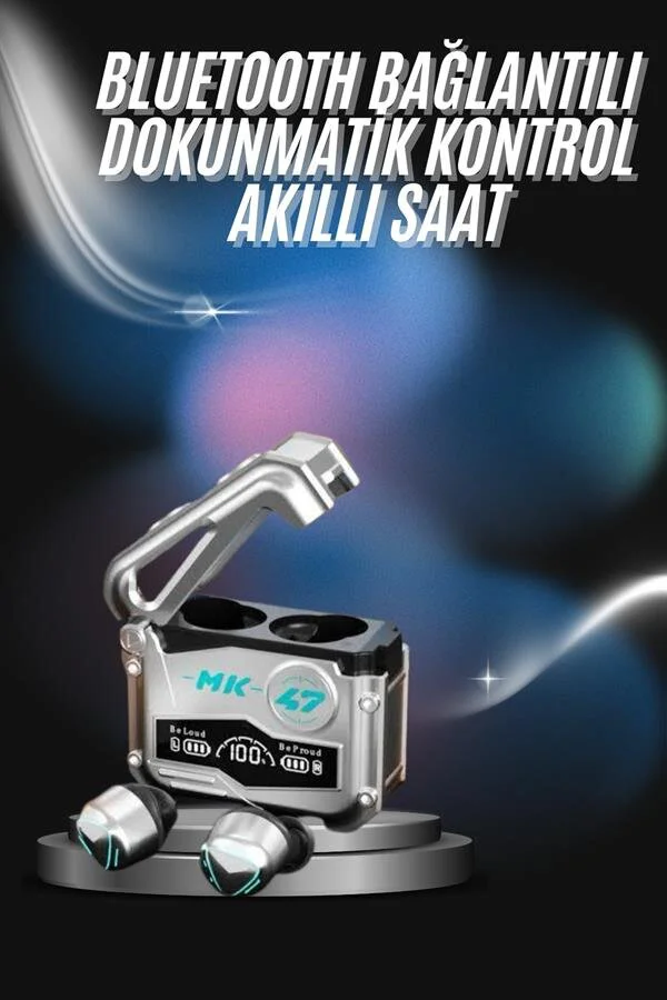 MK47 Kablosuz Oyuncu Kulaklığı - Yüksek Performanslı Ses ve 20 Saat Pil Ömrü