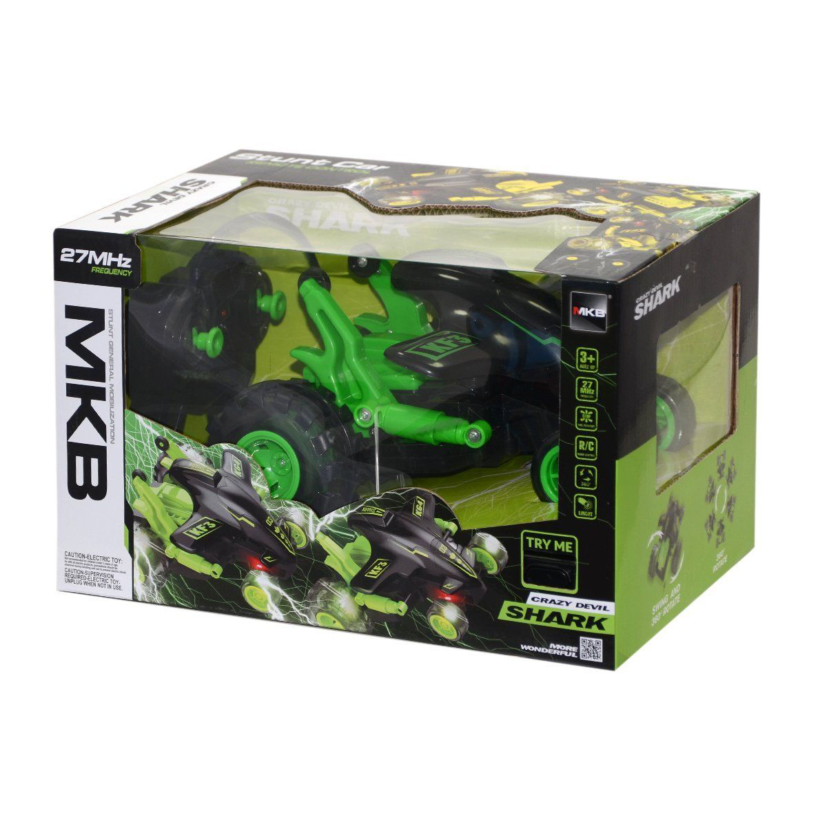 MKB-5588-626 Kumandalı Şarjlı Akrobat Shark MKB-5588-626 Kumandalı Şarjlı Akrobat Shark
