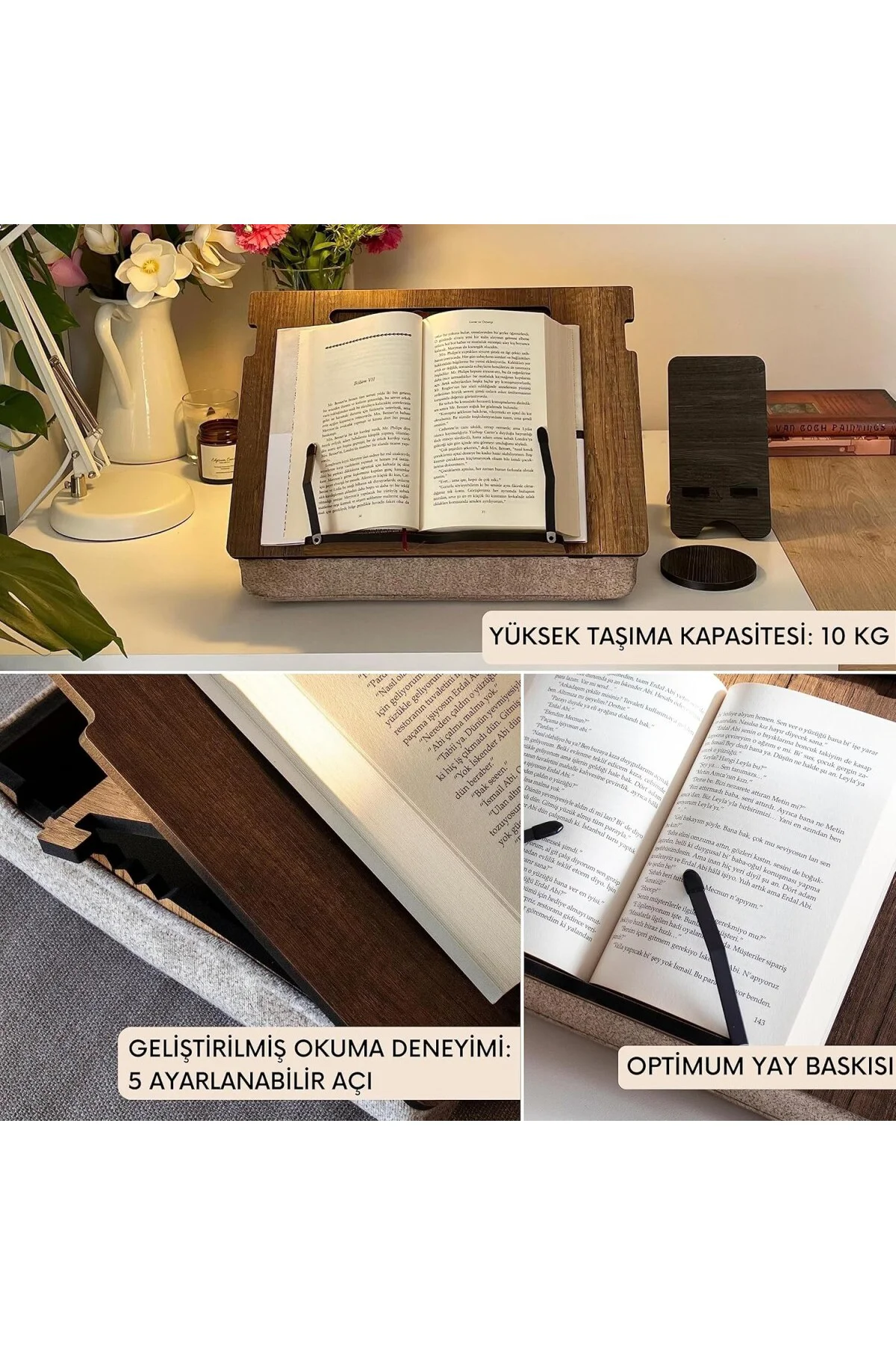 - MKOS41 Minderli Kitap Okuma Standı