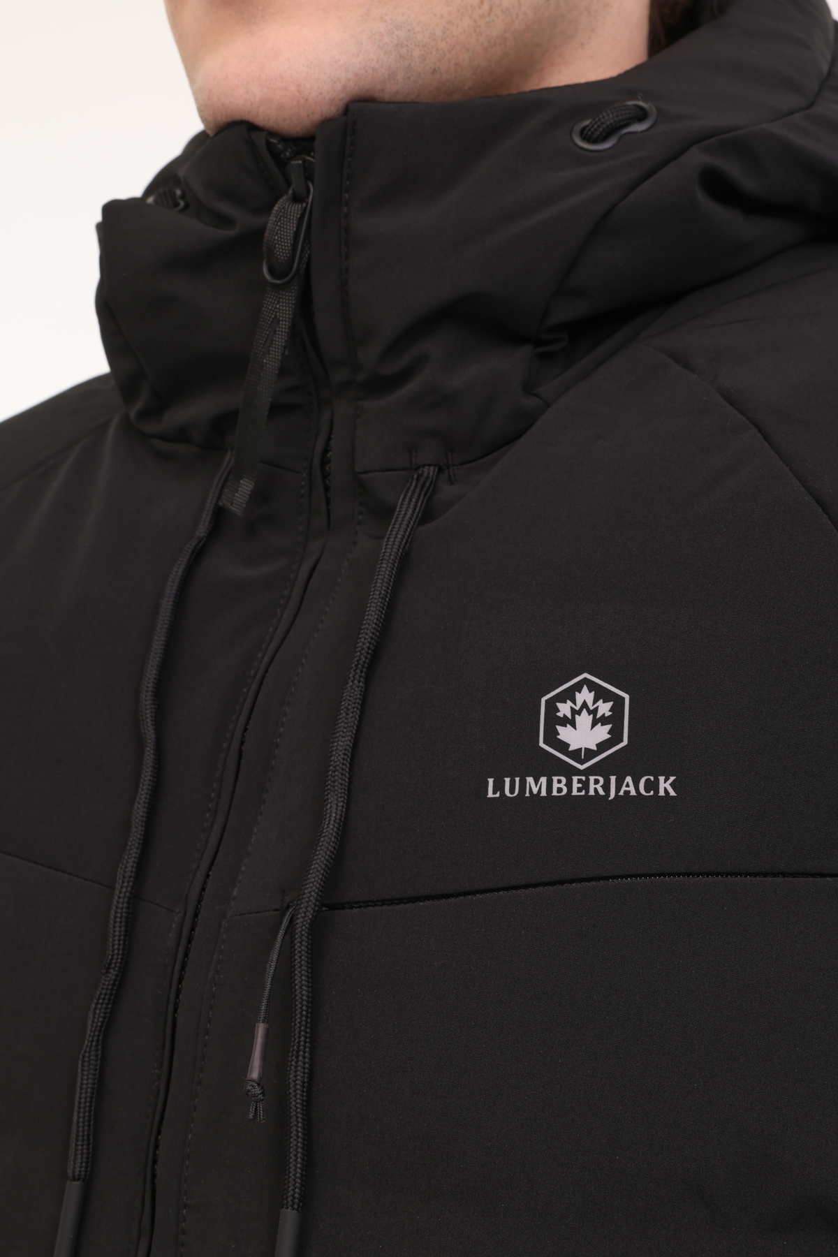 Lumberjack Ml Acelin Coat 4Pr Siyah Erkek Kısa Kaban