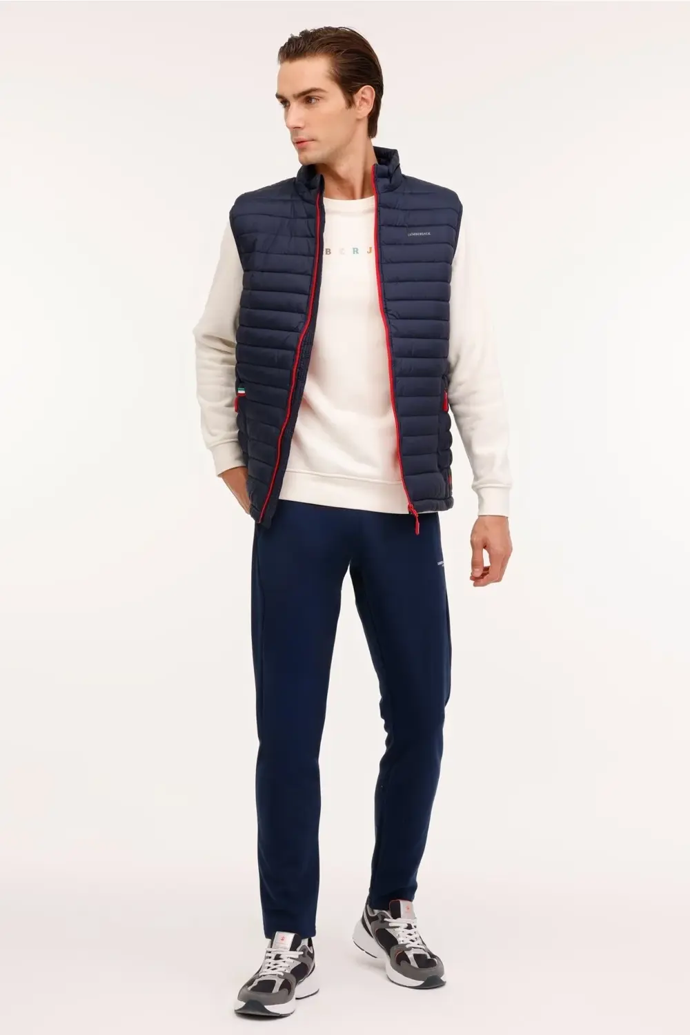 ml Brt Vest 4pr Lacivert Erkek Yelek