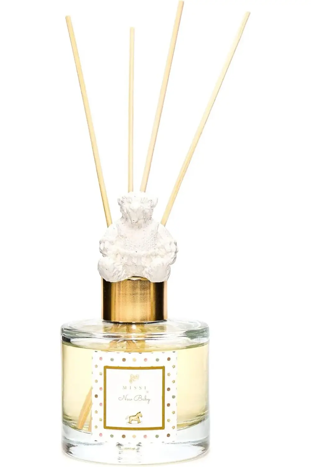 ml Ekru Ayıcık Seramik Taş Bambu Çubuklu Baby Oda Kokusu 1185222