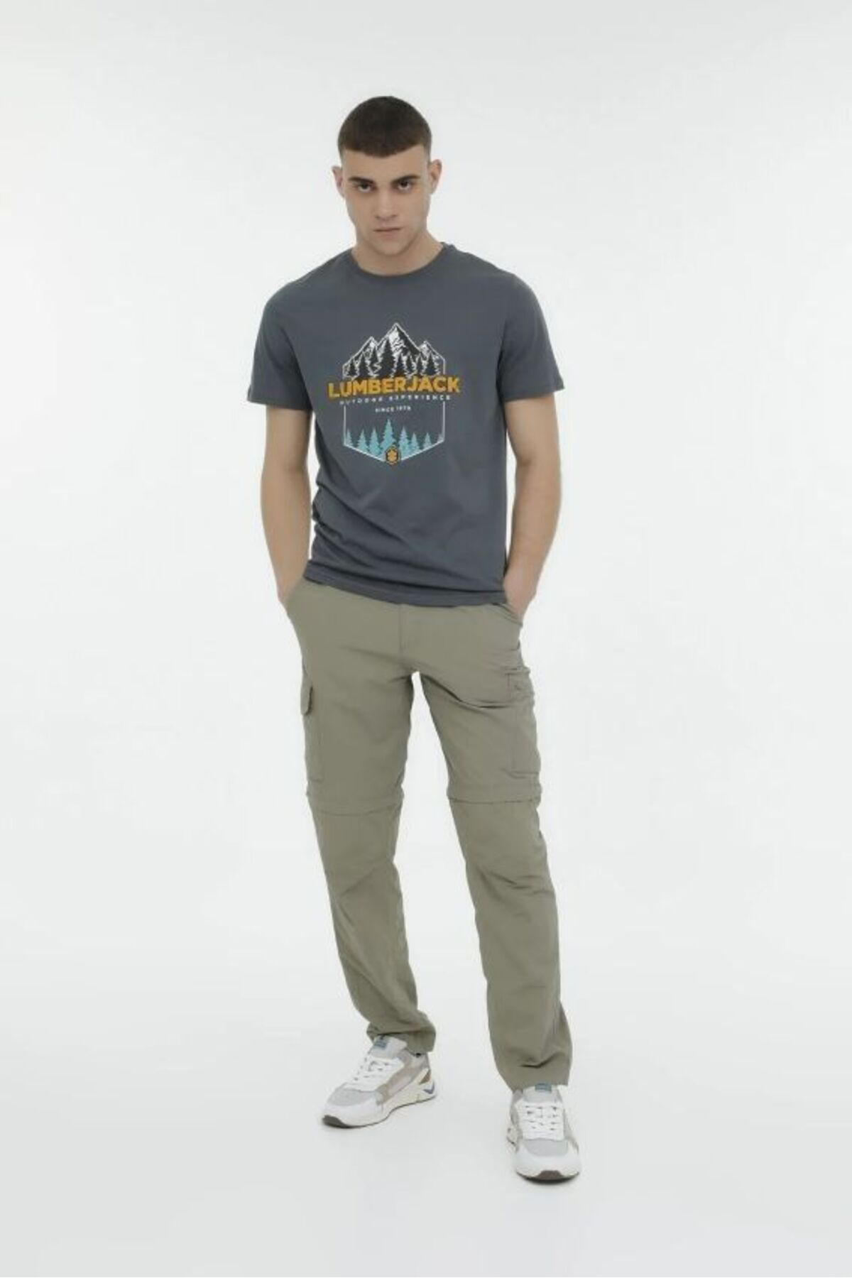 Lumberjack Ml İvan 23Sn536 5Fx Koyu Bej Erkek Pantolon