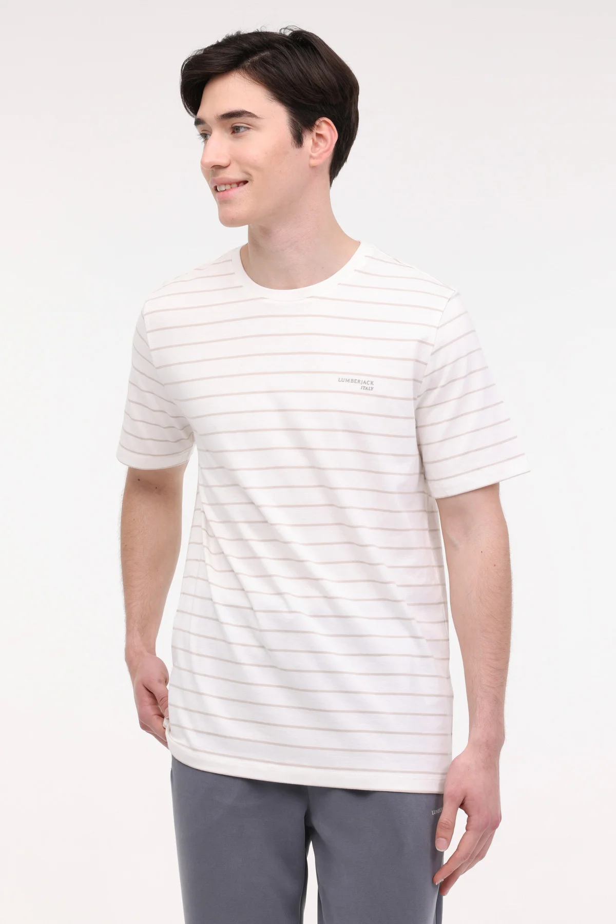 ML MAGNUS 11ITL1073 4FX Beyaz Erkek Kısa Kol T-Shirt