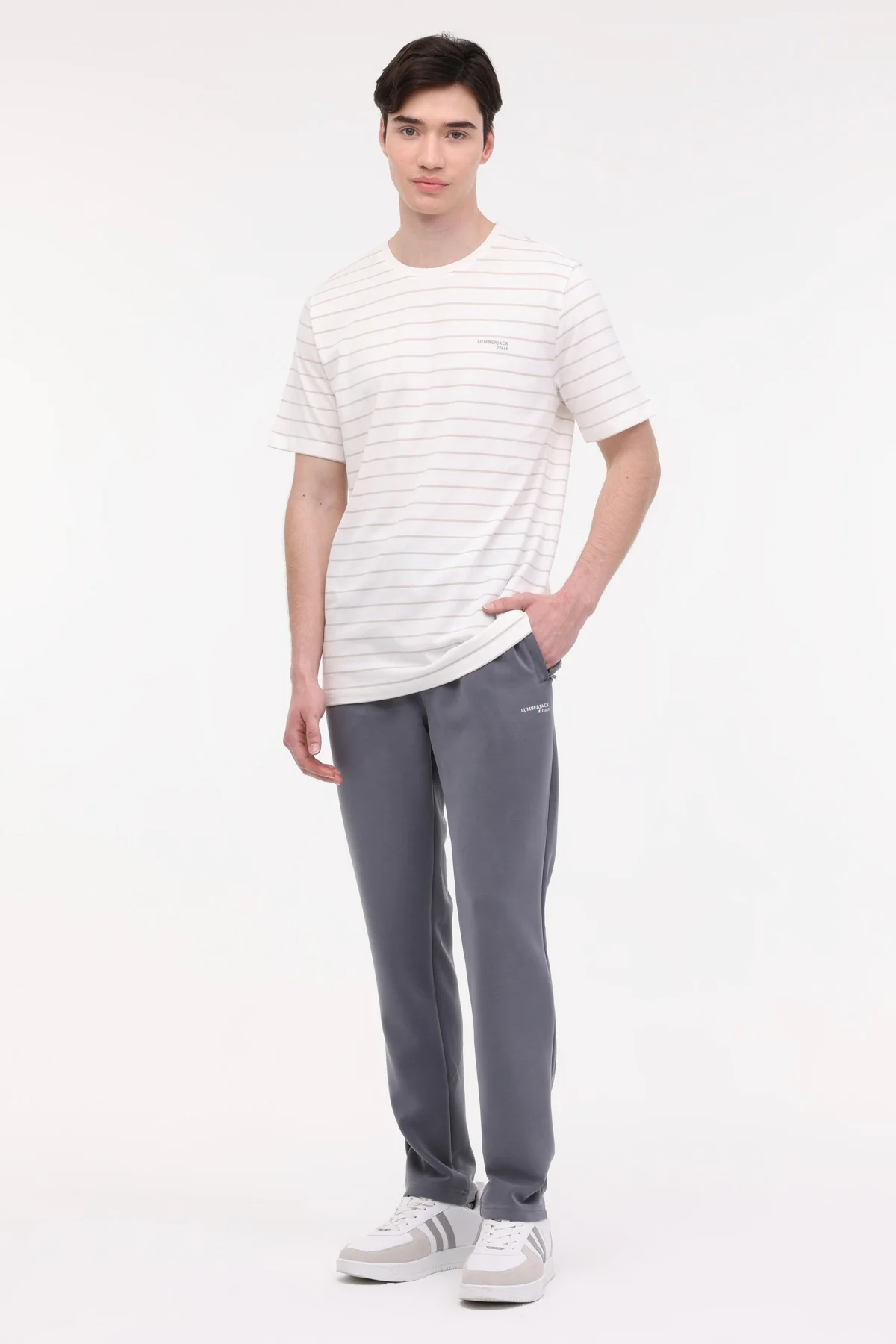 ML MAGNUS 11ITL1073 4FX Beyaz Erkek Kısa Kol T-Shirt